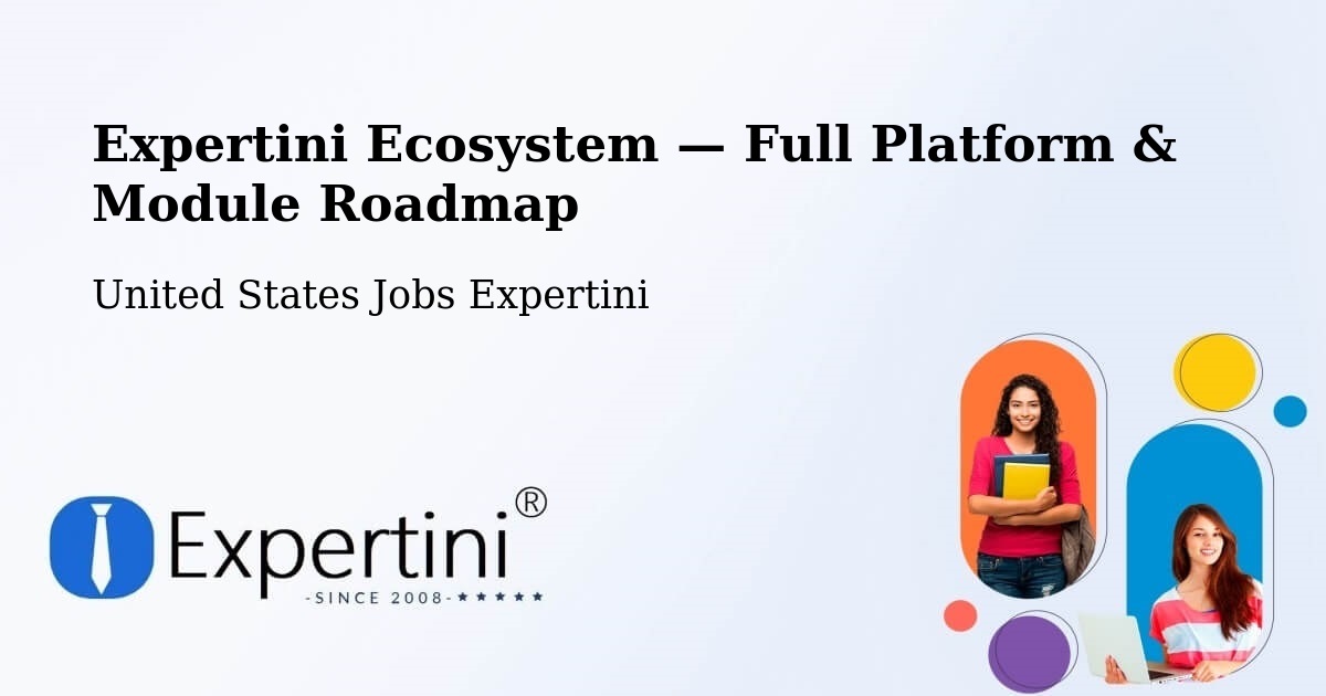 Expertini Ecosystem — Full Platform & Module Roadmap – Windemere
